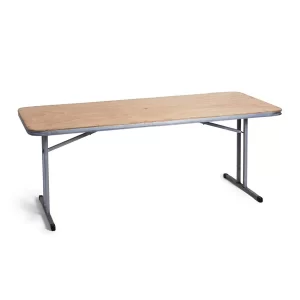 large timber trestle table 1.8m long