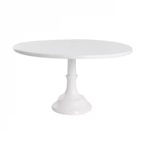 large white cake stand hire
