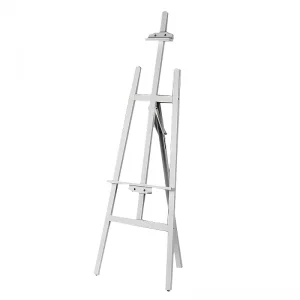 white wooden easel for signs