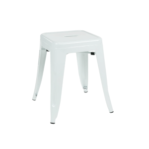 White cafe Tolix Stool
